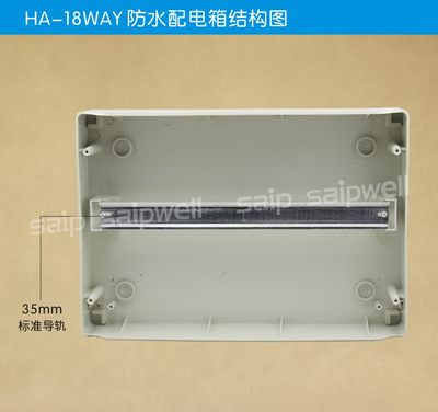 合肥市沃煉工貿(mào) 廠家直銷SHA-18戶外防水塑料配電箱，動(dòng)力配電的專業(yè)選擇